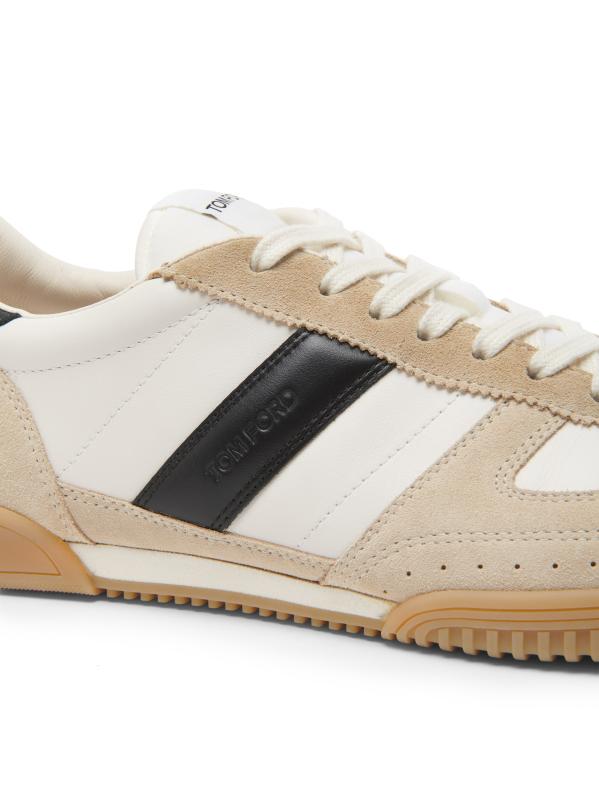 【送料&関税込】Tom Ford Terence Sneakers TOM FORD Men's Terence Suede and Leather Low-Top Sneakers