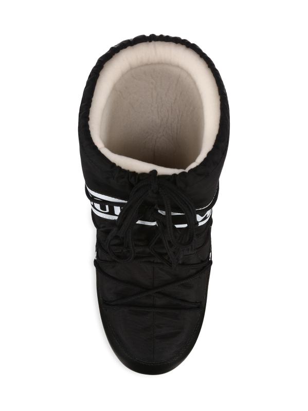 【MOON BOOT】アイコン ナイロン スノーブーツ Black MOON BOOT】アイコン ナイロン スノーブーツ Black (MOON BOOT
