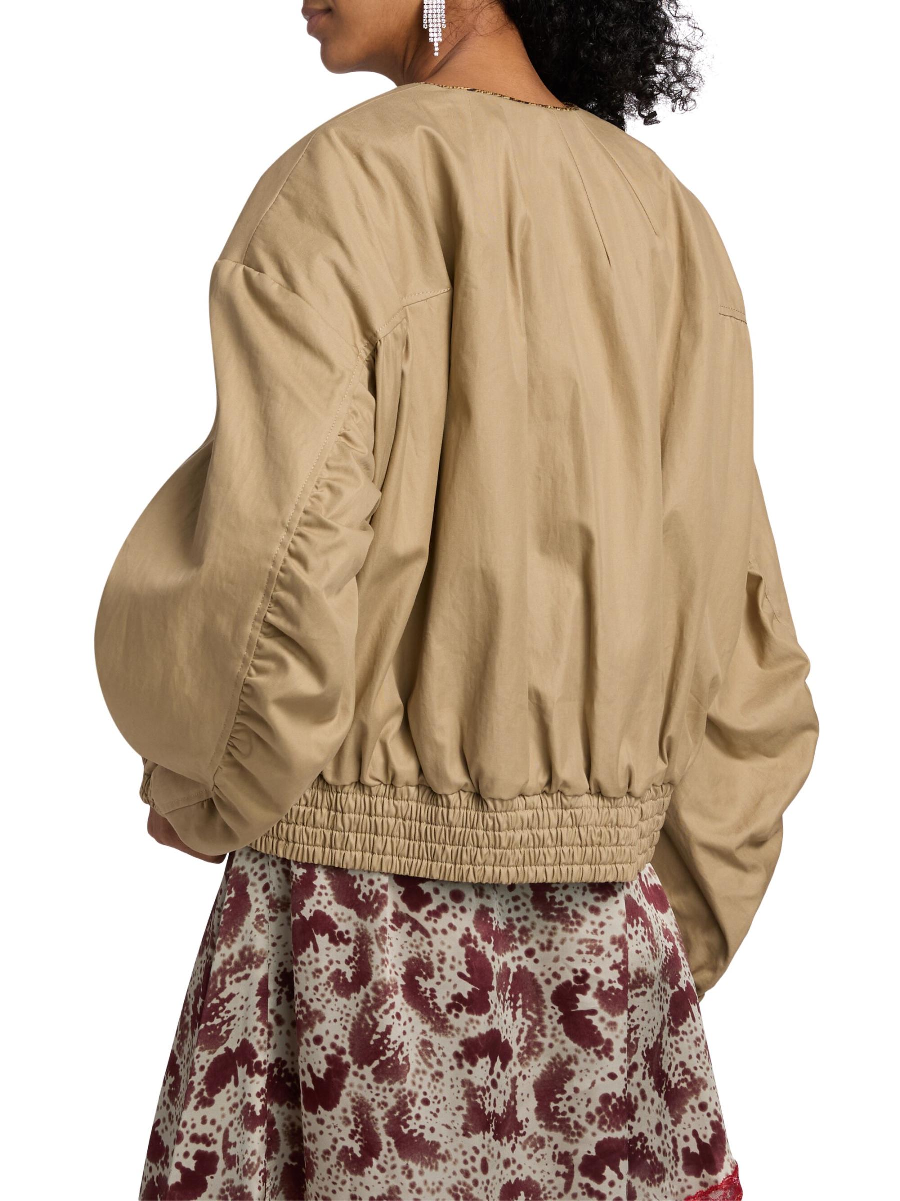 Dries Van Noten - ヴァドンノーカラーボンバージャケット を