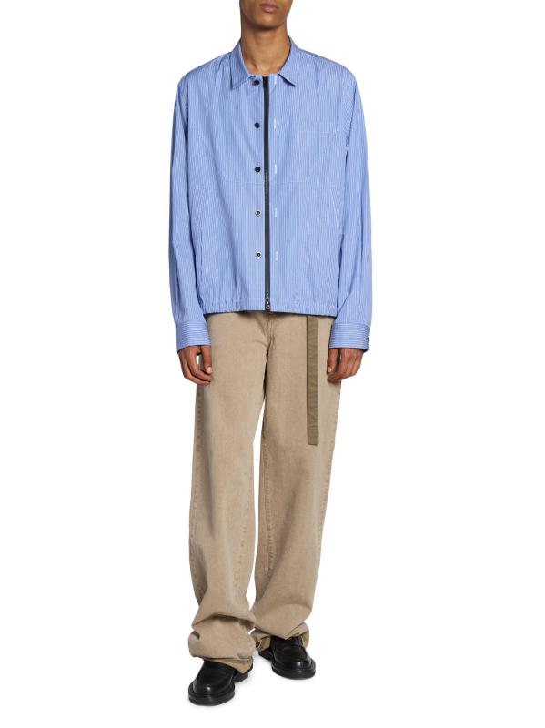 Shop Sacai - Cotton Poplin Jacket | Saks Fifth Avenue Australia