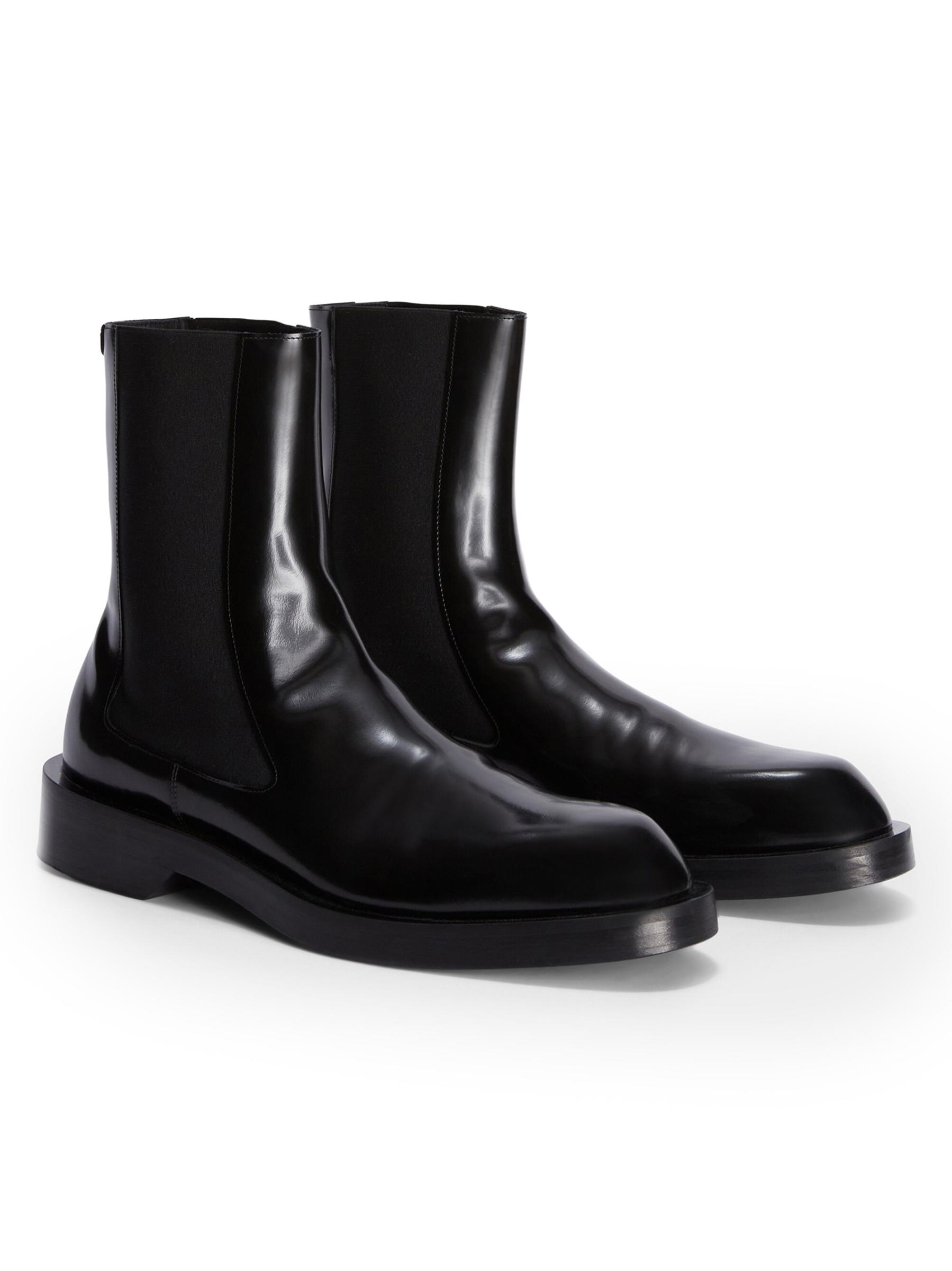 ショートブーツ・ブーティ JIL SANDER  Leather ankle boots Jil Sander(ジルサンダー) ショートブーツ・ブーティ(レディース