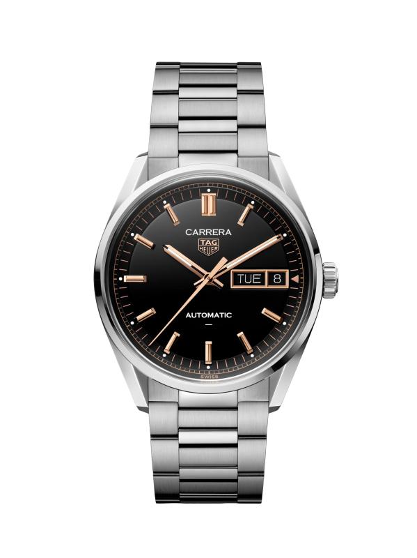 ساعة كاريرا بسوار من الفولاذ المقاوم للصدأ/41 مم