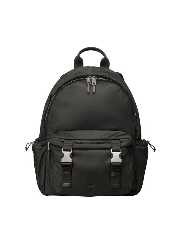 Shop AMI Paris - Unisex Ami de Coeur Nylon Backpack | Saks