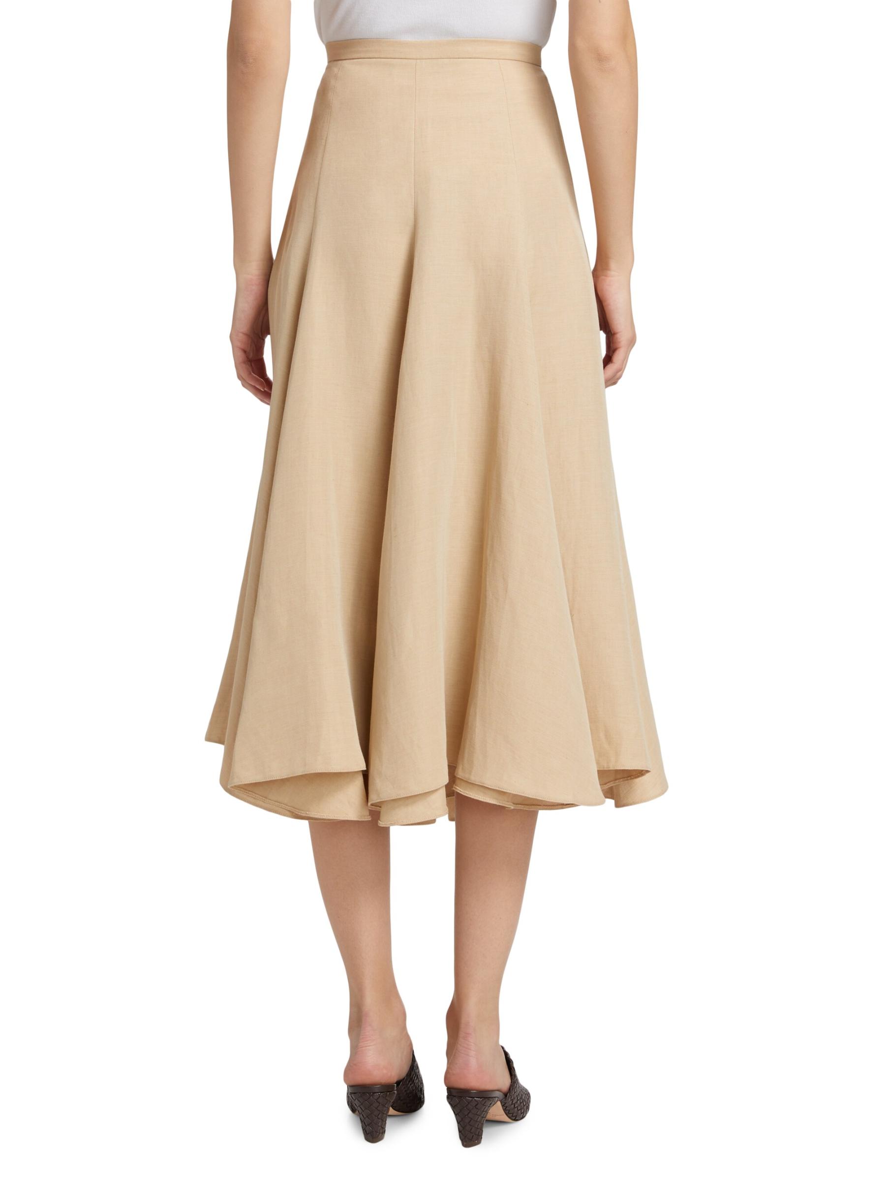 FABIANA FILIPPI::スカート:XXS[RESALE] Shop Fabiana Filippi - Flared Midi-Skirt | Saks Fifth Avenue