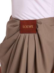 関税込【LOEWE】ラップ スカート コットン シルク レイヤー dd9e32d2-db4c-48fd-903f-