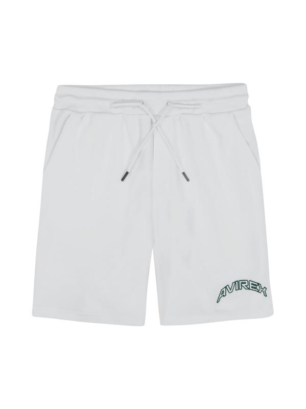 Tennis Logo Cotton Waffle-Knit Shorts