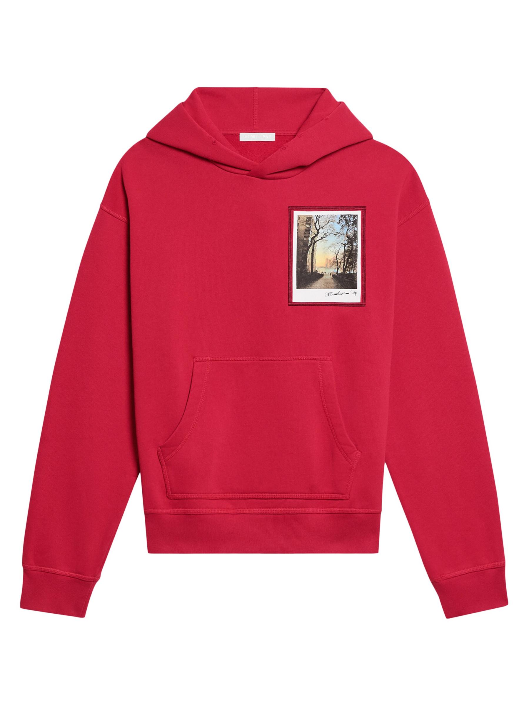 Shop Helmut Lang - Postcard Cotton Hoodie | Saks Fifth