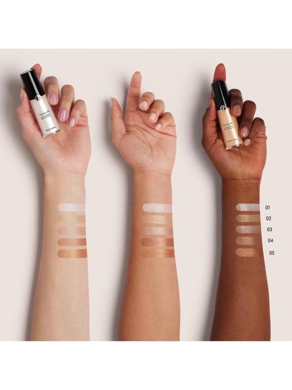 #4: هايلايتر مائي حريري مضيء - شروق الشمس 04