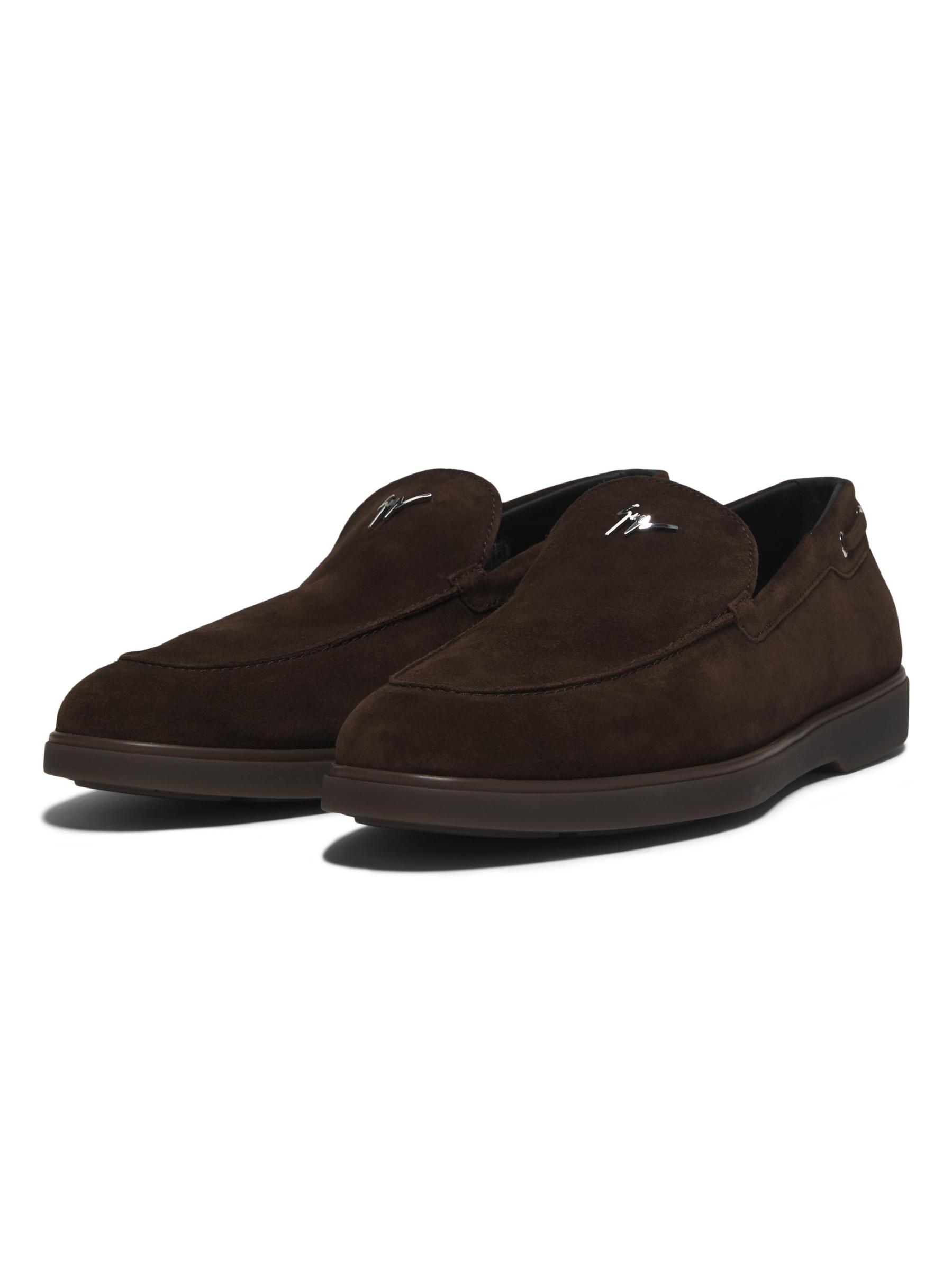 Shop Giuseppe Zanotti - Berth Suede Loafers | Saks Fifth Avenue Kuwait