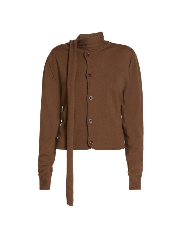 Lemaire ルメール スカーフディテールカーディガン 【公式通販】