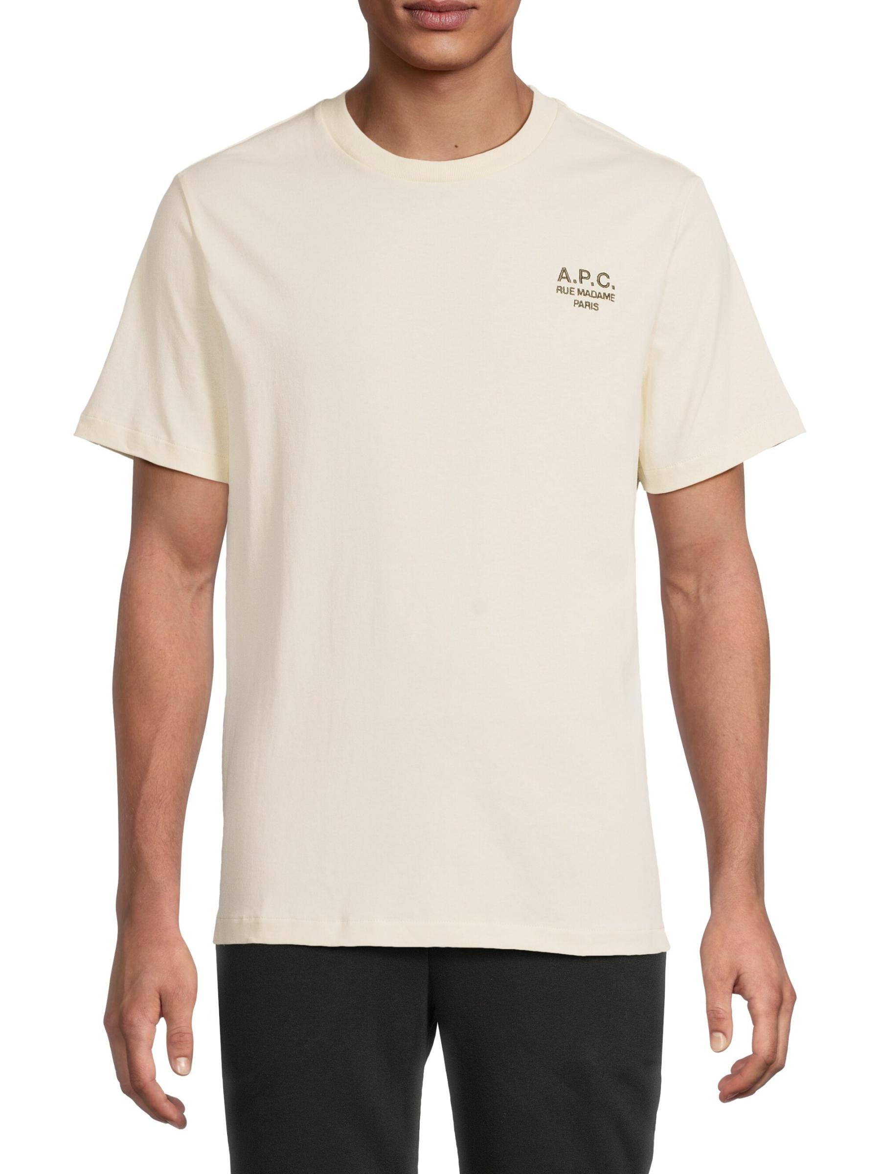 ◆A.P.C◆ ルー マダム ロゴTシャツ コットン A.P.C. - ルー・マダム・ロゴ・コットンTシャツ をオンライン