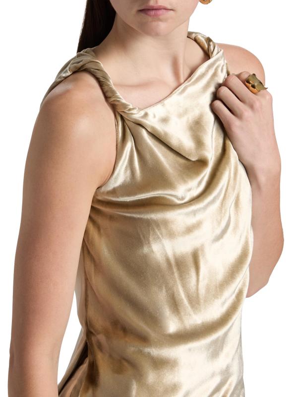 #5: بلوزة سليما فيلفيت - شامبانيا