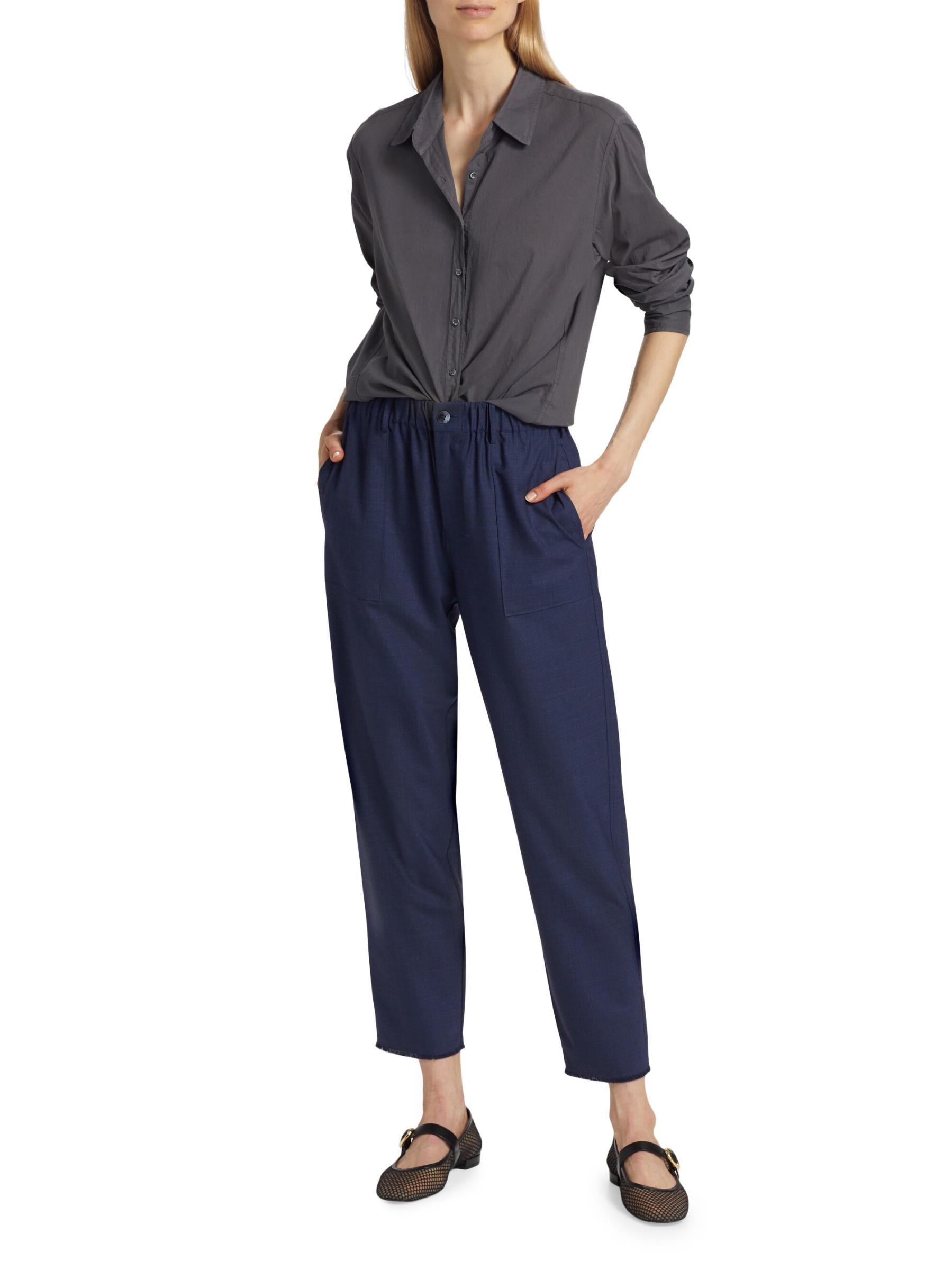 Shop Xirena - Mercer Stretch Wool Pants | Saks Fifth Avenue