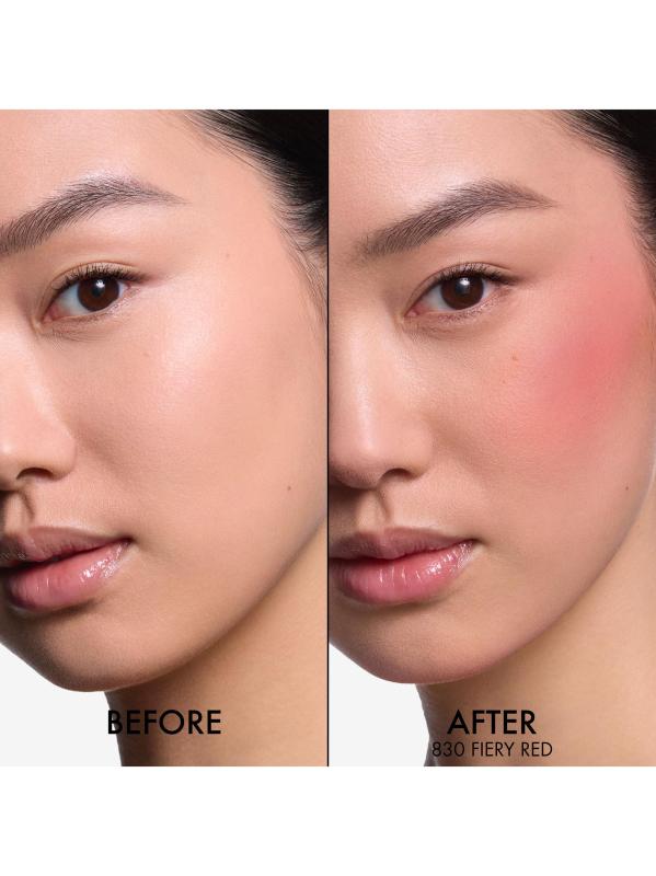 #5: بودرة أحمر الخدود ديور باكستيج روزي جلو بإصدار محدود - 830 FIERY RED