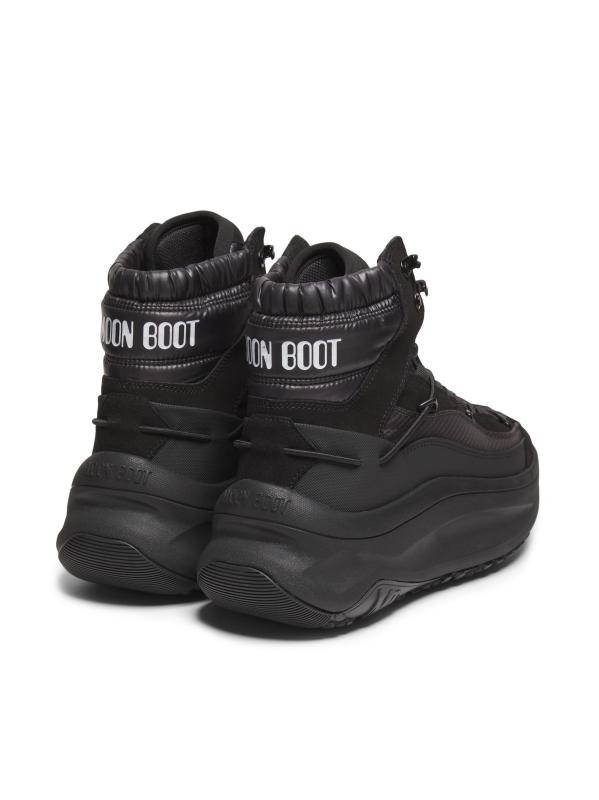 #3: حذاء Moon247 xLace متوسط الطول برقبة عالية - أسود