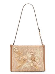 ショルダーバッグ Etro Perforated Raffia Shoulder Bag 6c801869-e235-4836-9373-