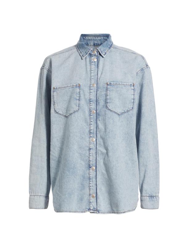 قميص جينز كلاسيكي من السيدة شارلوت