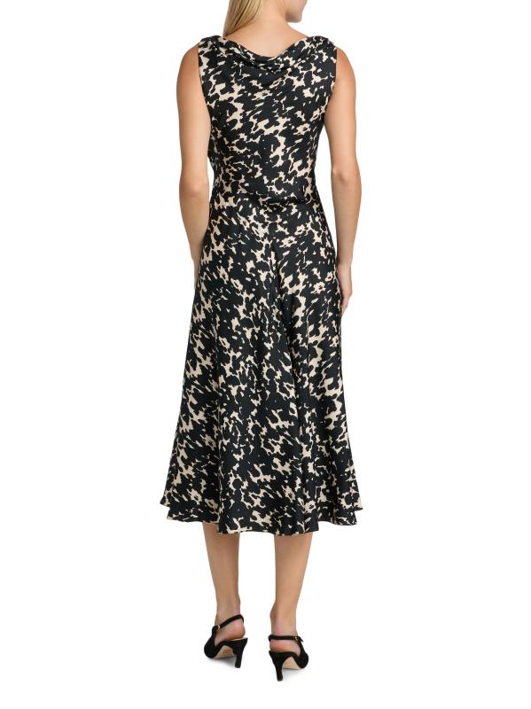 #4: فستان كوكتيل بطبعة درينا - سلحفاة التابيوكا