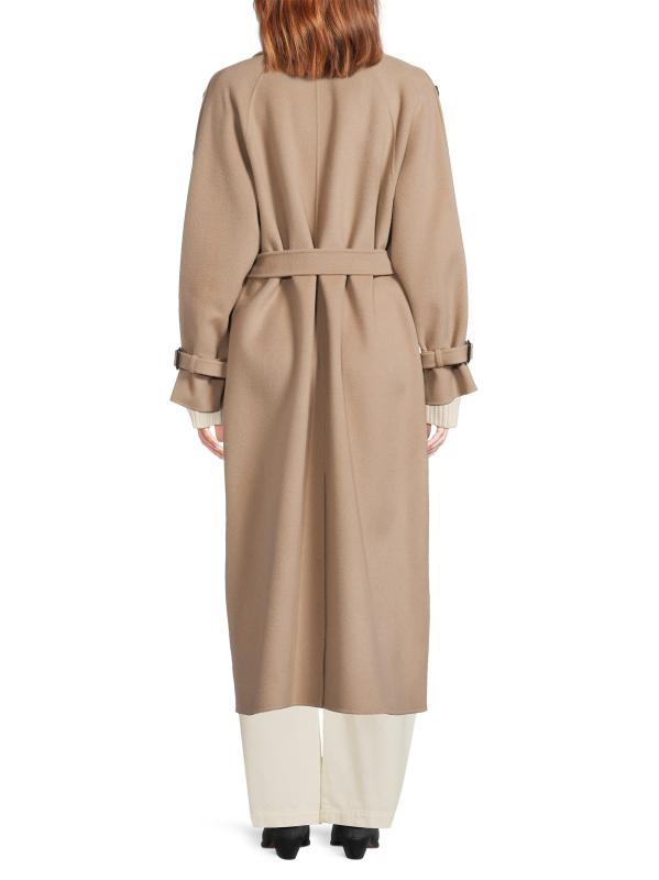 Weekend Max Mara - ナターレ・ウール・ベルテッド・トレンチ
