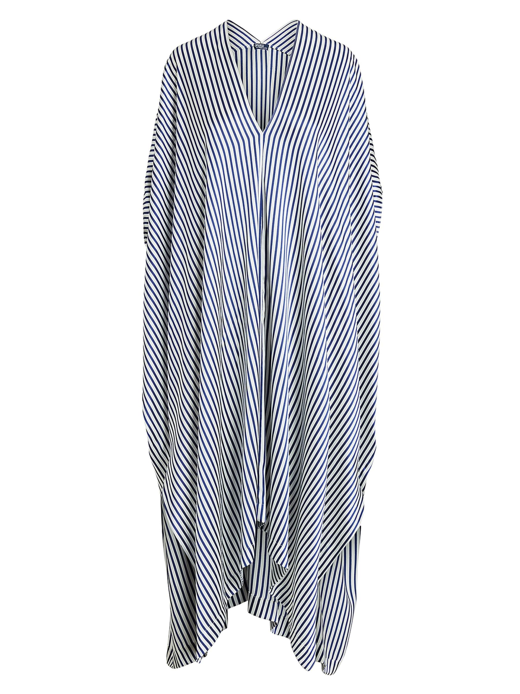 Shop Polo Ralph Lauren - Victoria Striped Silk-Blend Caftan