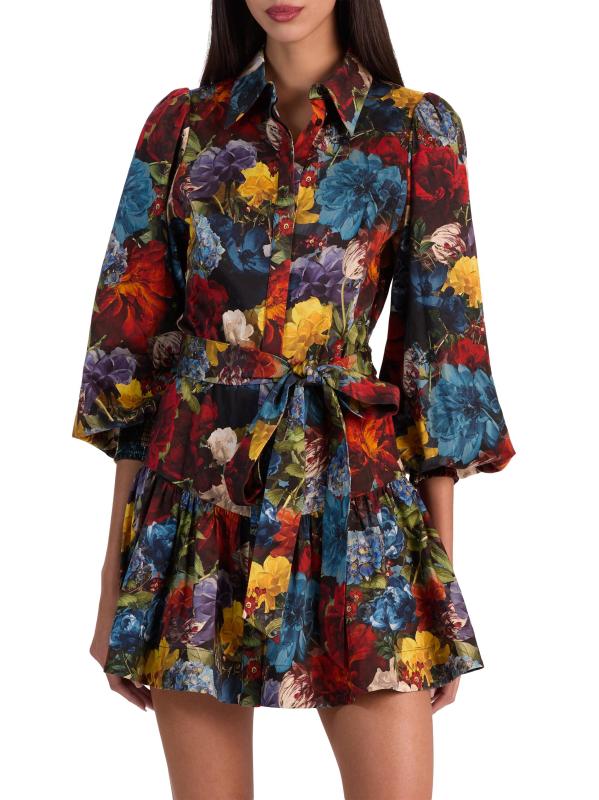 #2: فستان ليلي قصير بقميص بخصر منخفض - تزدهر