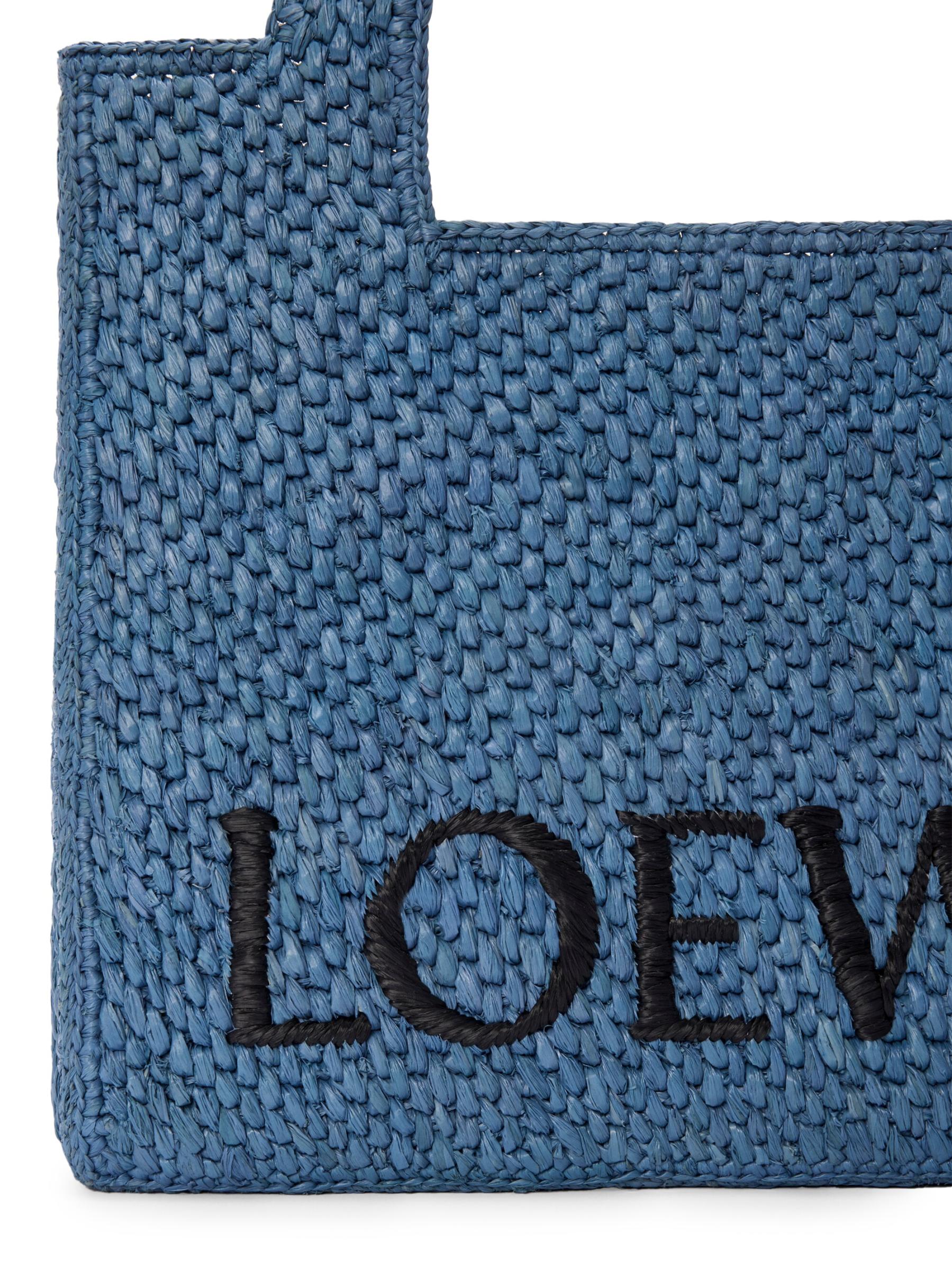 【送料関税込】LOEWE × Paulas Ibiza ミディアム ロゴ ラフィア Shop Loewe - LOEWE x Paula's Ibiza Medium Logo Raffia Tote