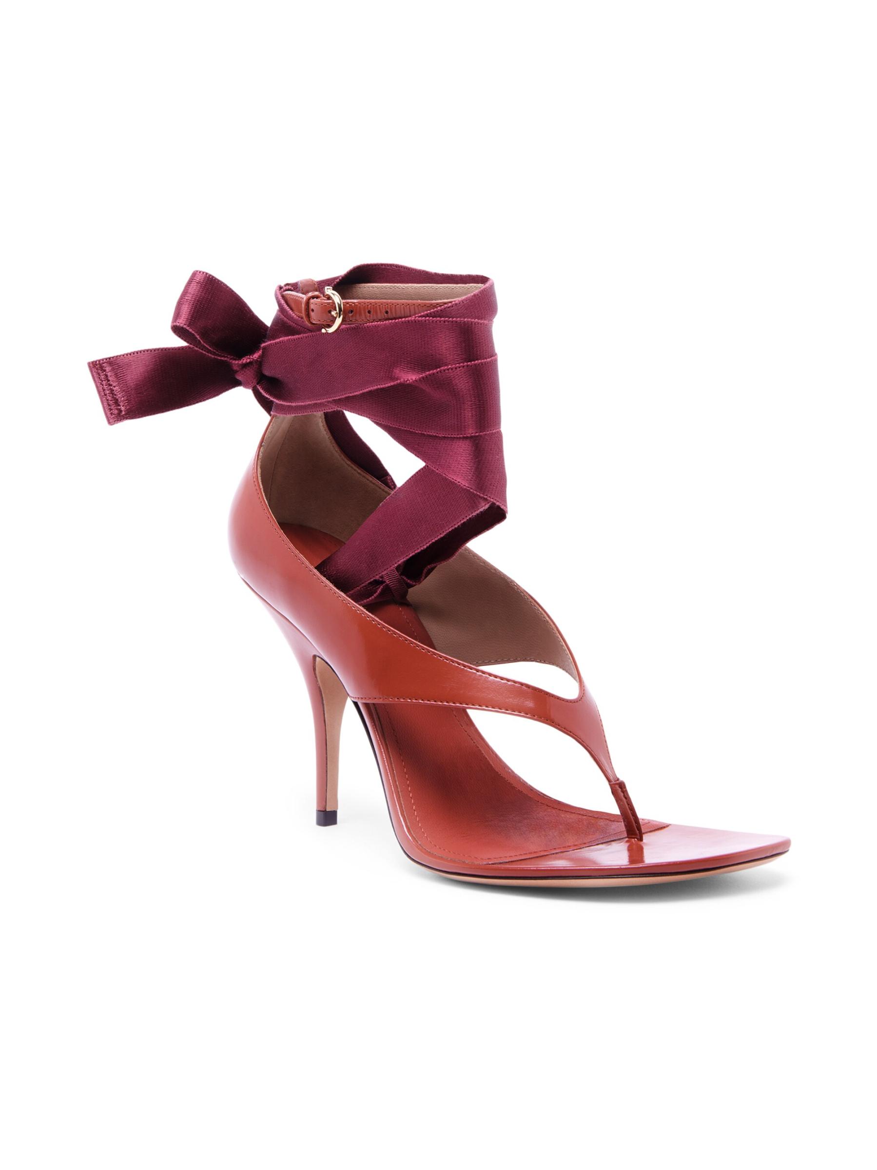 Ferragamo フェラガモ ヴァラリボンサンダル　8（24.5~25cm)赤 中古・古着通販】Salvatore Ferragamo (サルヴァトーレ