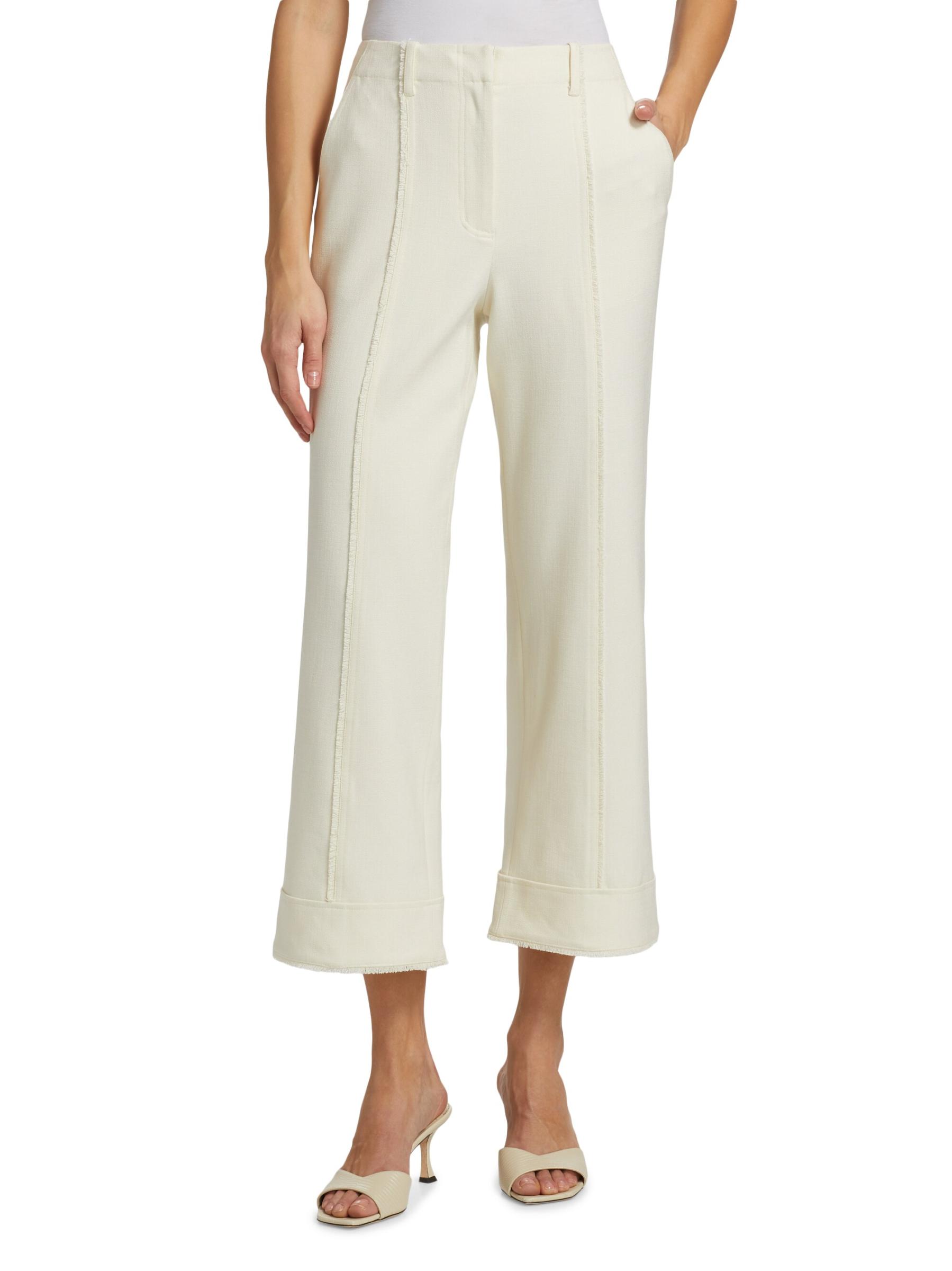 ボトムス kyky Shop SIMKHAI - Sully Wide-Leg Cropped Pants | Saks Fifth