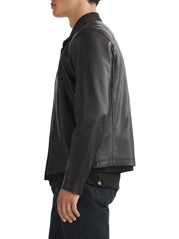 GRANT グラント　馬革　馬皮　黒レザー　ジャケット Rag & Bone - グラント・レザージャケット をオンライン購入