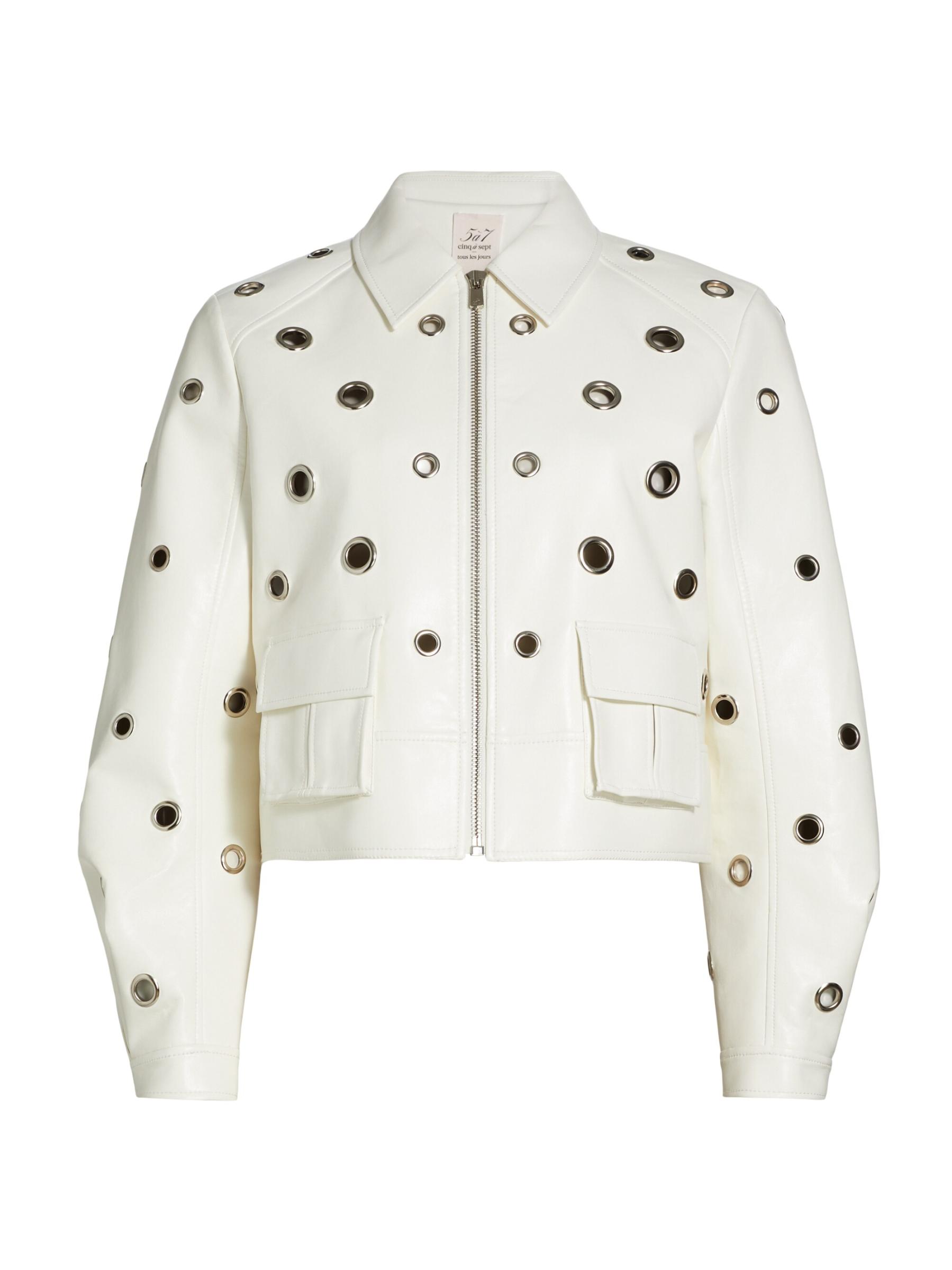Harriet Faux-Leather Jacket