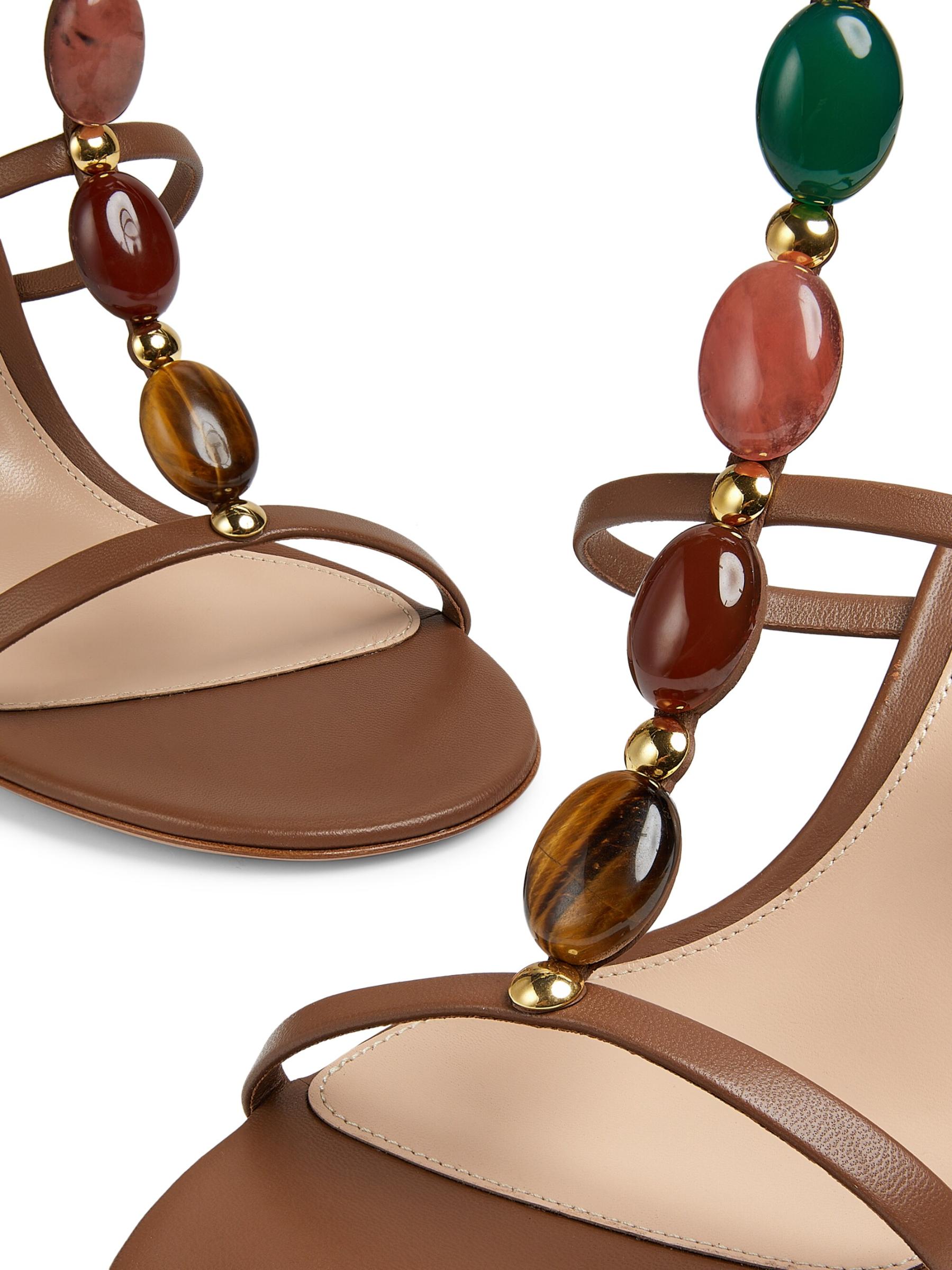 Gianvito Rossi - シャンティ 70MM ナッパ・レザー・サンダル を