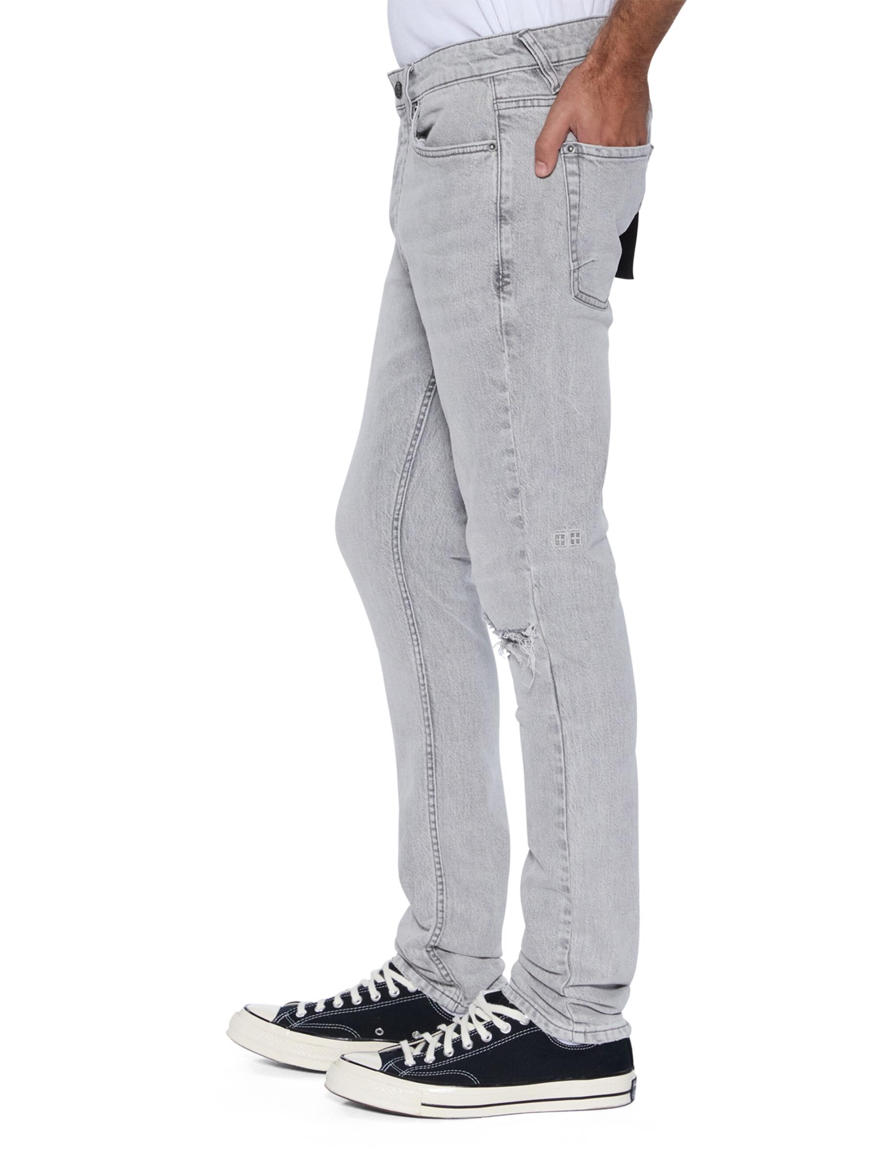 Ksubi 28 グレー スキニーデニム Van Winkle Thrifted Skinny Jeans - Faded Grey Denim | Ksubi ++