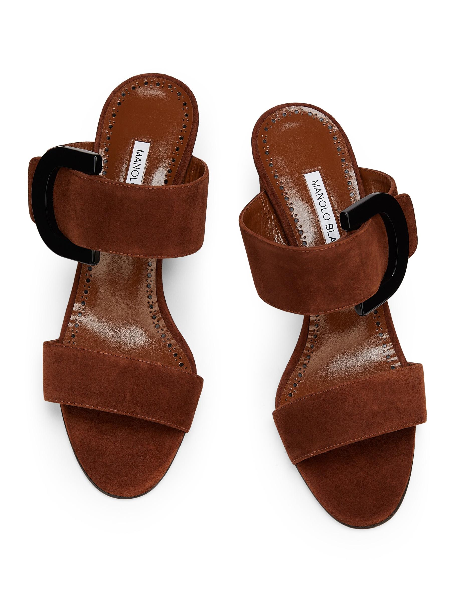 【Manolo Blahnik】 Seatonスエードサンダル MANOLO BLAHNIK スウェードサンダル｜トゥモローランド 公式通販