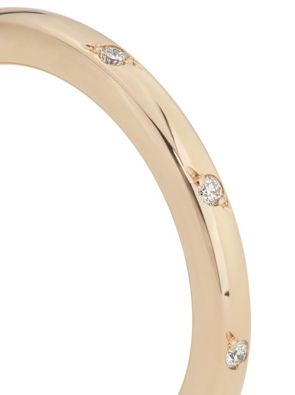 【Pomellato】ポメラートトゥゲザー 18K ダイヤモンド付きリング Pomellato】トゥギャザーリング ローズゴールド&ダイヤモンド