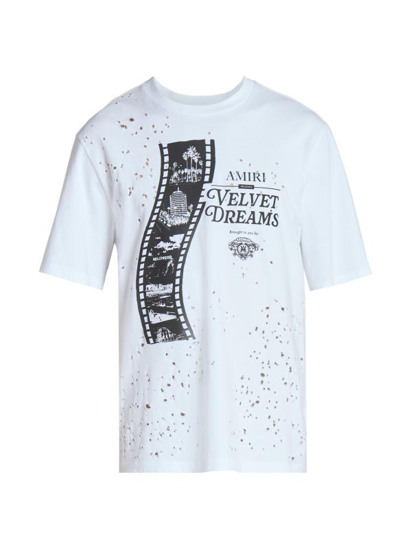 関税込★【AMIRI】フィルムショットガン ロゴTシャツ Amiri - フィルムショットガンロゴTシャツ をオンライン購入