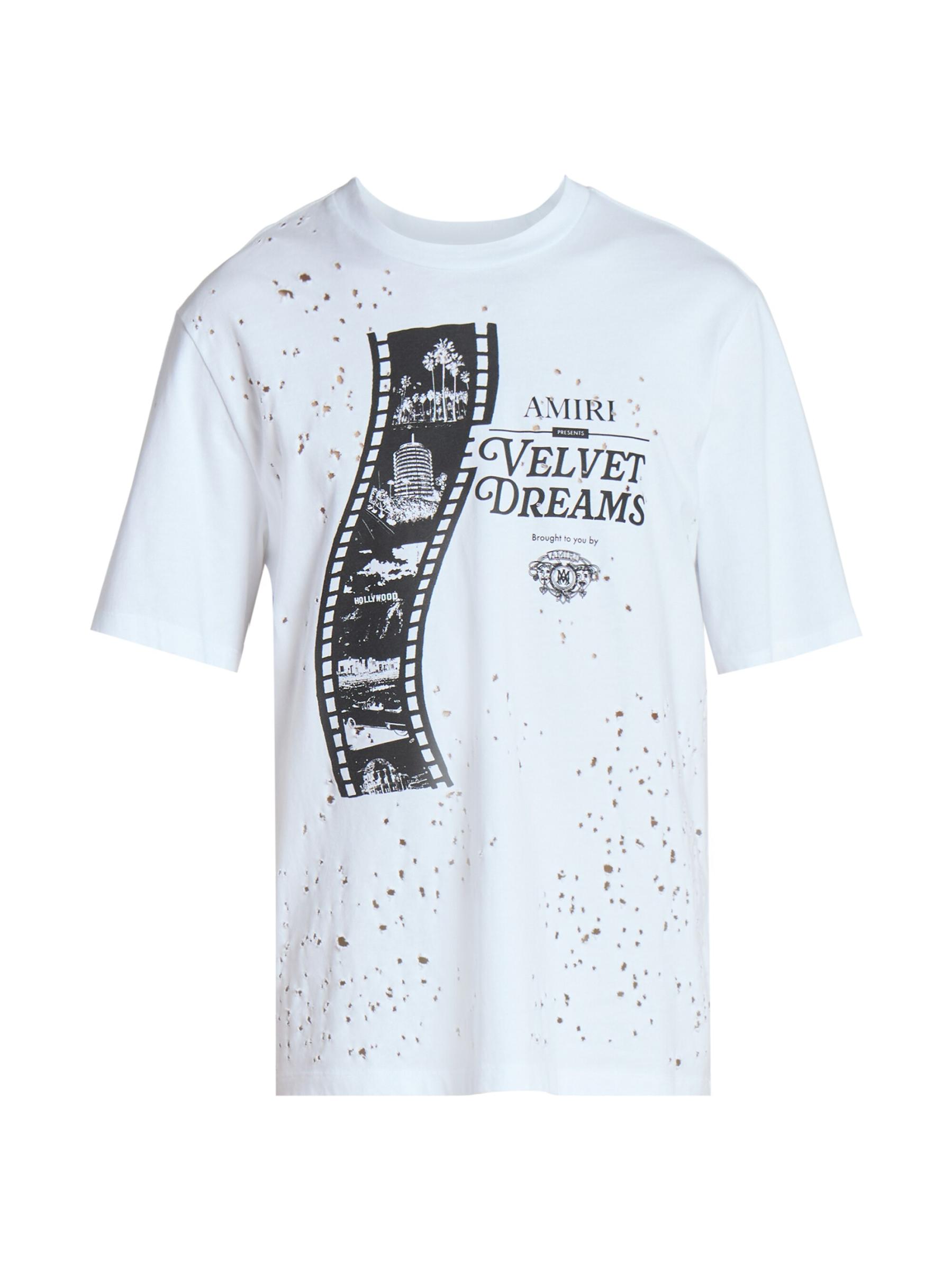 希少 上品お洒落 ホワイト【AMIRI】SHOTGUN 刺繍 Tシャツ ロゴ AMIRI: ホワイト Shotgun Tシャツ | SSENSE 日本