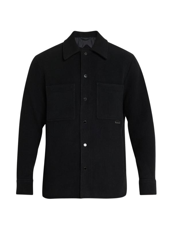 Atkinson Wool-Blend Shirt Jacket