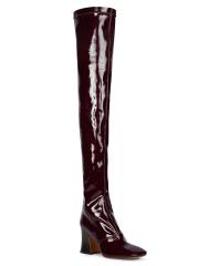 Shop Chloé - Janis Tall Shaft Patent Leather Boots | Saks