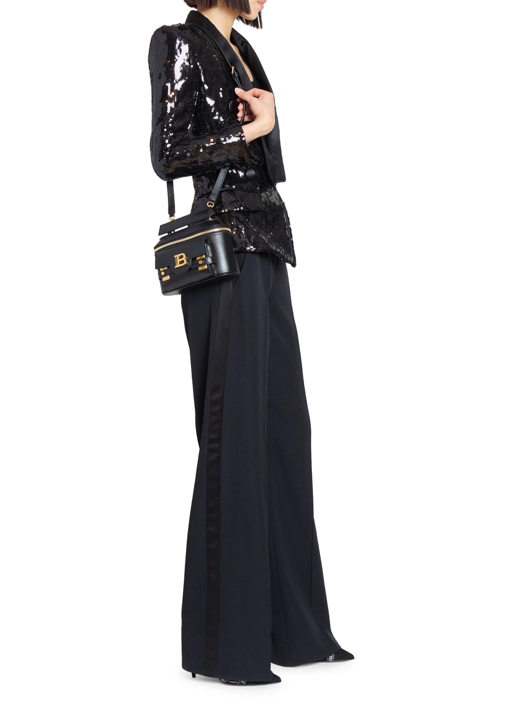 ハンドバッグ BALMAIN 'B-Buzz Vanity' handbag Balmain B Buzz Zip Vanity Top-Handle Bag in Calfskin