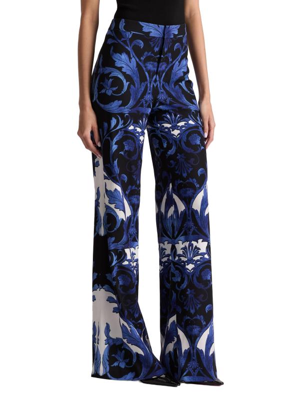 #3: بنطال واسع الساق بطبعة روني - ملاذ ملكي