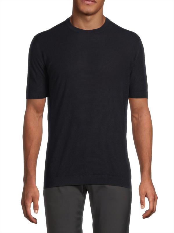Shop John Smedley - Park 30G Sea Island T-Shirt | Saks Fifth