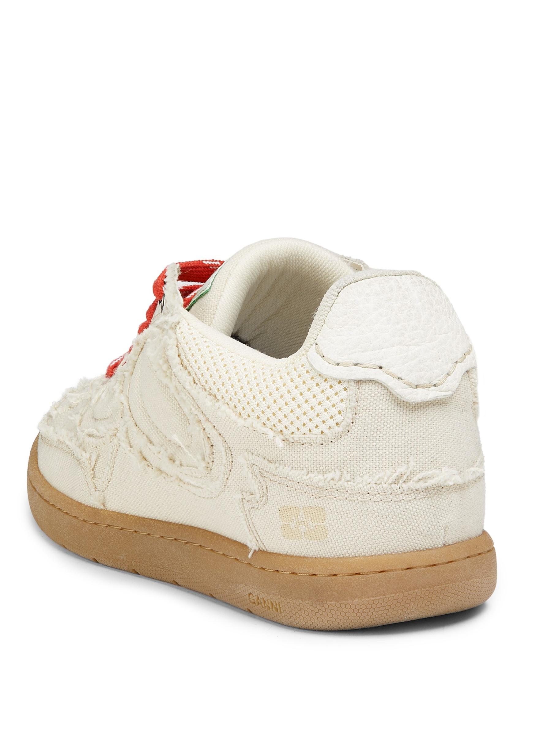 スニーカー Ganni 08 Canvas Sneaker 08 Sneakers | Retro Sport Style with a Feminine Twist | GANNI PL