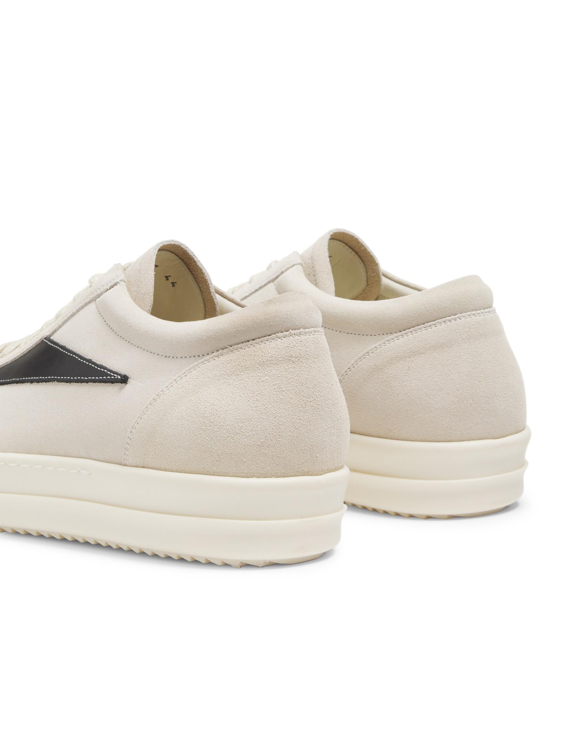 Rick Owens - ヴィンテージ スエード ロートップ スニーカー を