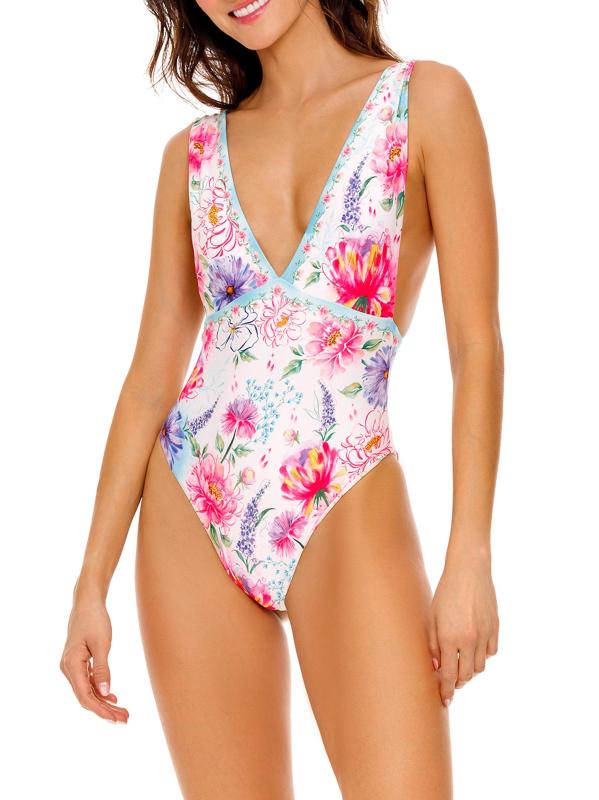 #3: بدلة سباحة من قطعة واحدة من توليبا كروما - متعدد الألوان