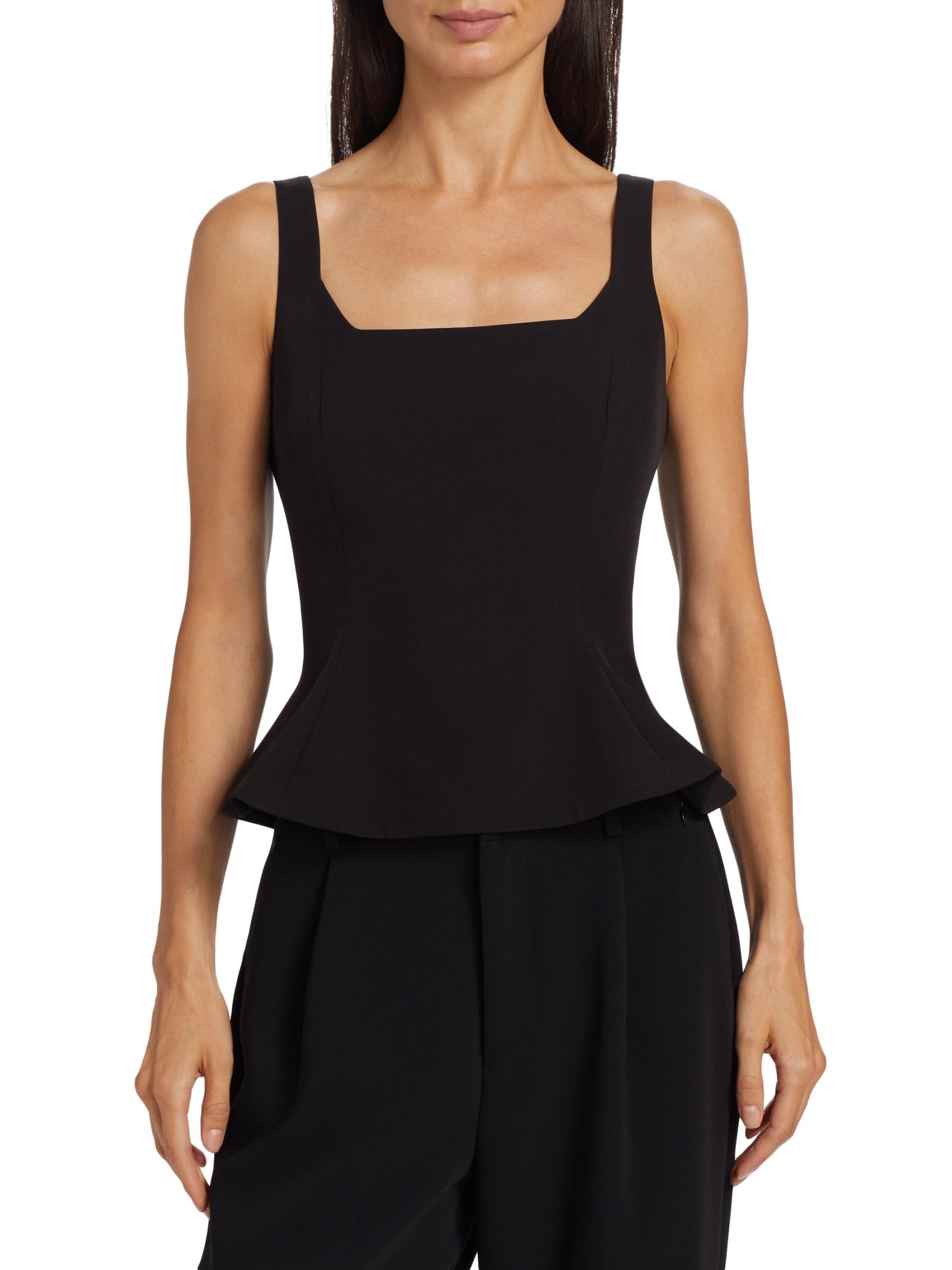Shop ET OCHS - Isabella Peplum Top | Saks Fifth Avenue Mexico