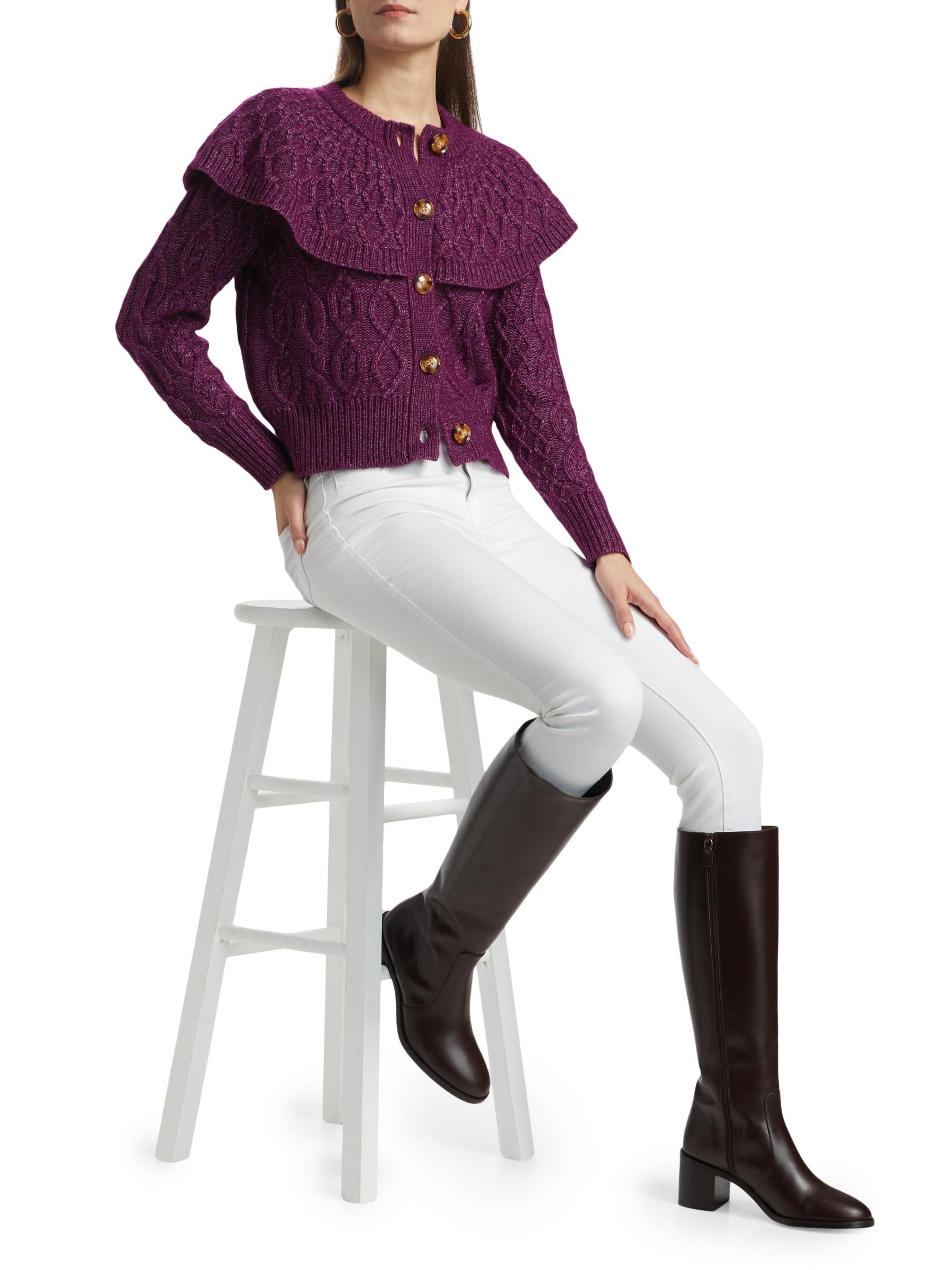 Shop DH New York - Domino Caped Cardigan | Saks Fifth Avenue