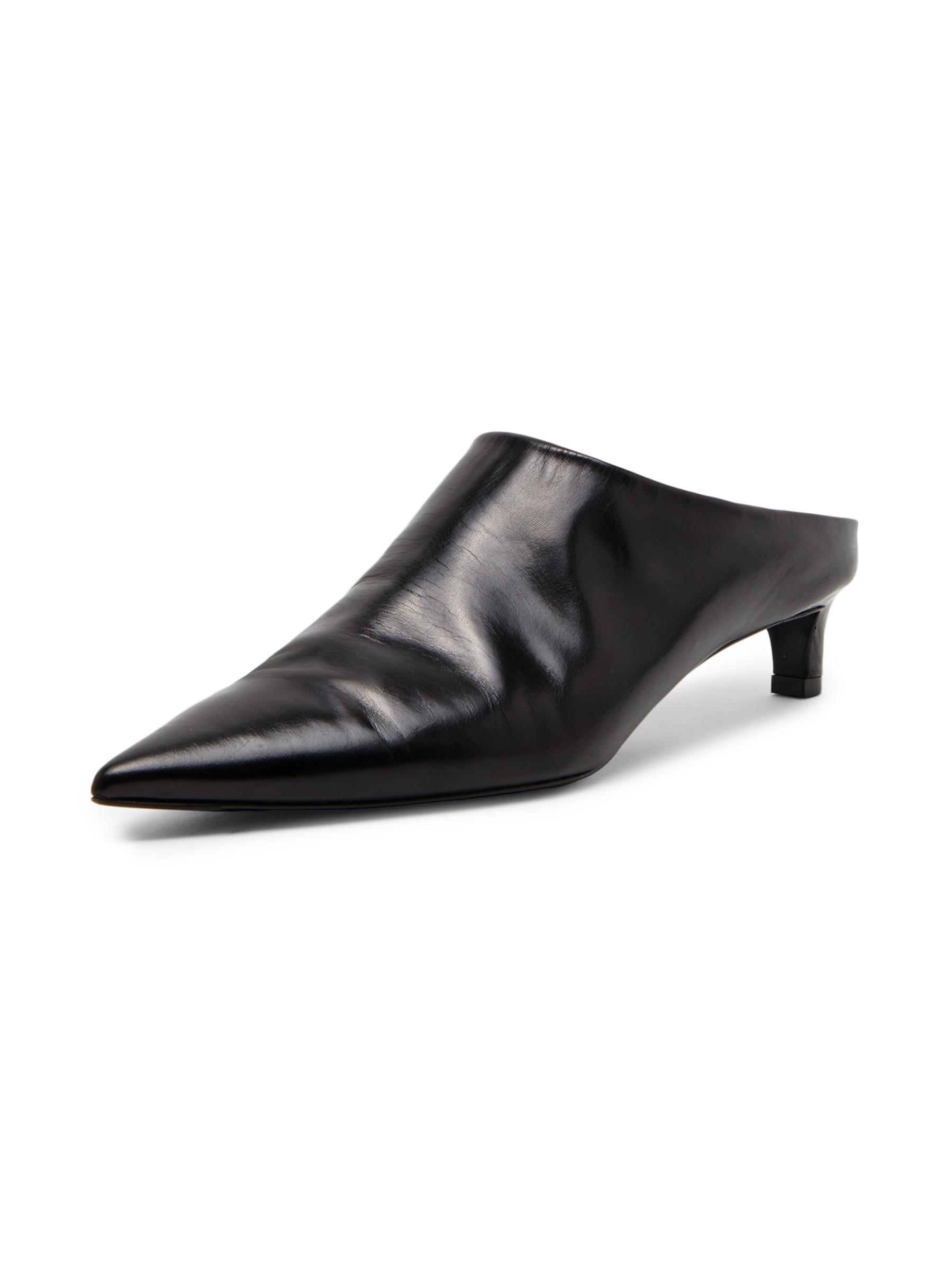 直営店☆JIL SANDER☆最終SALE! レザー キトンヒール ミュール Jil Sander - 35MM レザー・キトンヒール・ミュール を