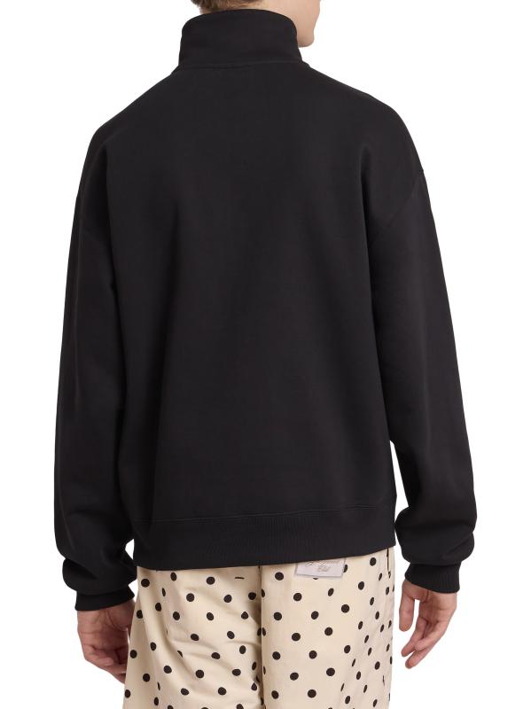 Shop Jacquemus - Le Camionneur Grosgrain Half-Zip Pullover