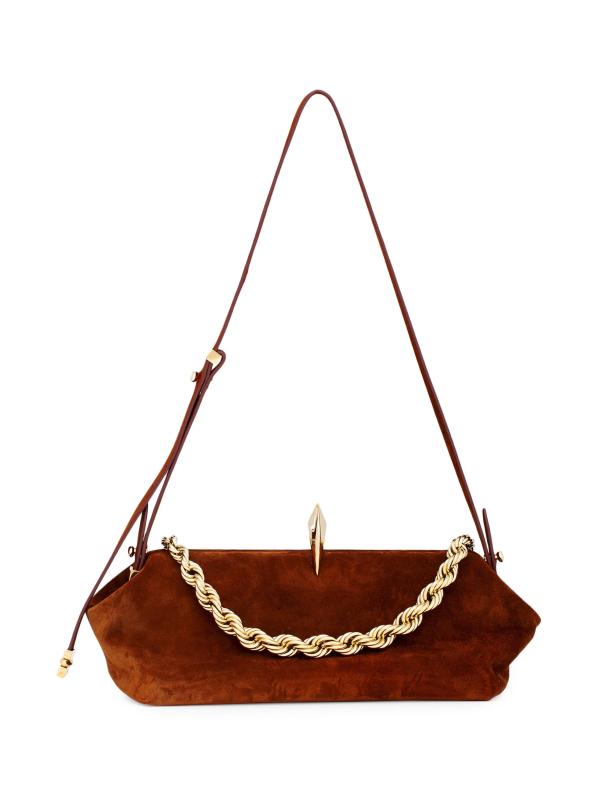 حقيبة كتف صوفيا لا بيتيت من الجلد المدبوغ