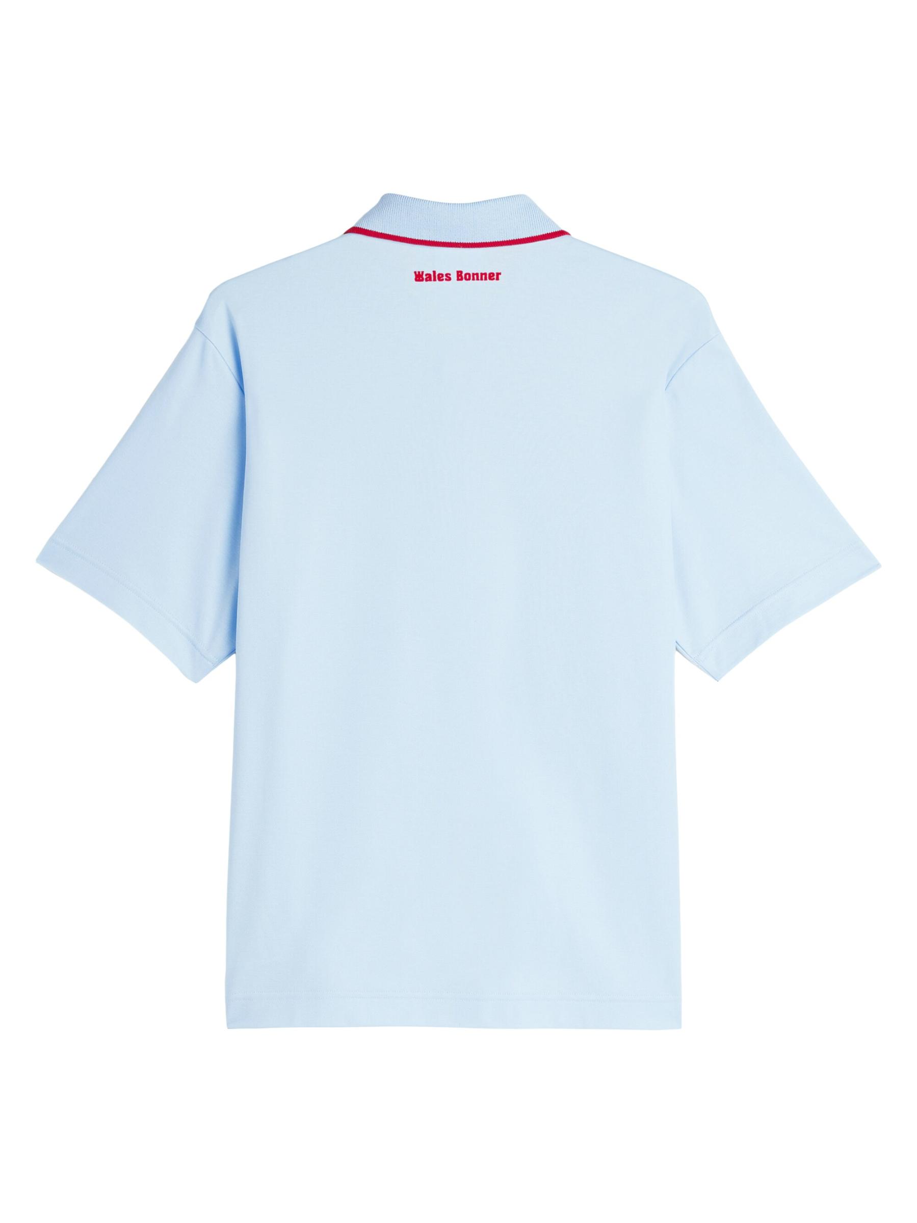 ウェールズボナー×adidas ポロシャツ Adidas x Wales Bonner ポロシャツ | ブルー | FARFETCH JP